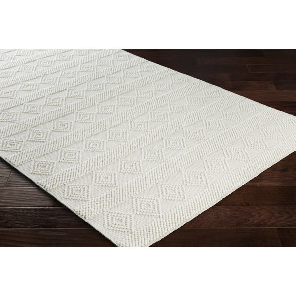 Foundstone™ Gil Handmade Flatweave Wool Beige Rug & Reviews Wayfair